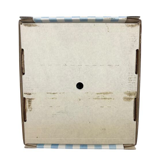 NEW Brown Bag Cookie Art Mold Ceramic Shortbread Pan Reindeer Stoneware Baking - Picture 4 of 4